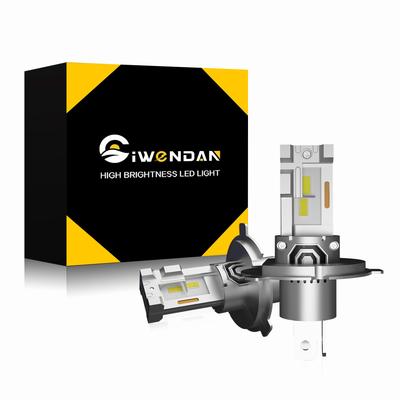 Farol LED CIWENDAN H4 Hi/Lo, Luz Explosiva, 18.000 LM, Compatível com Veículo Padrão Novo