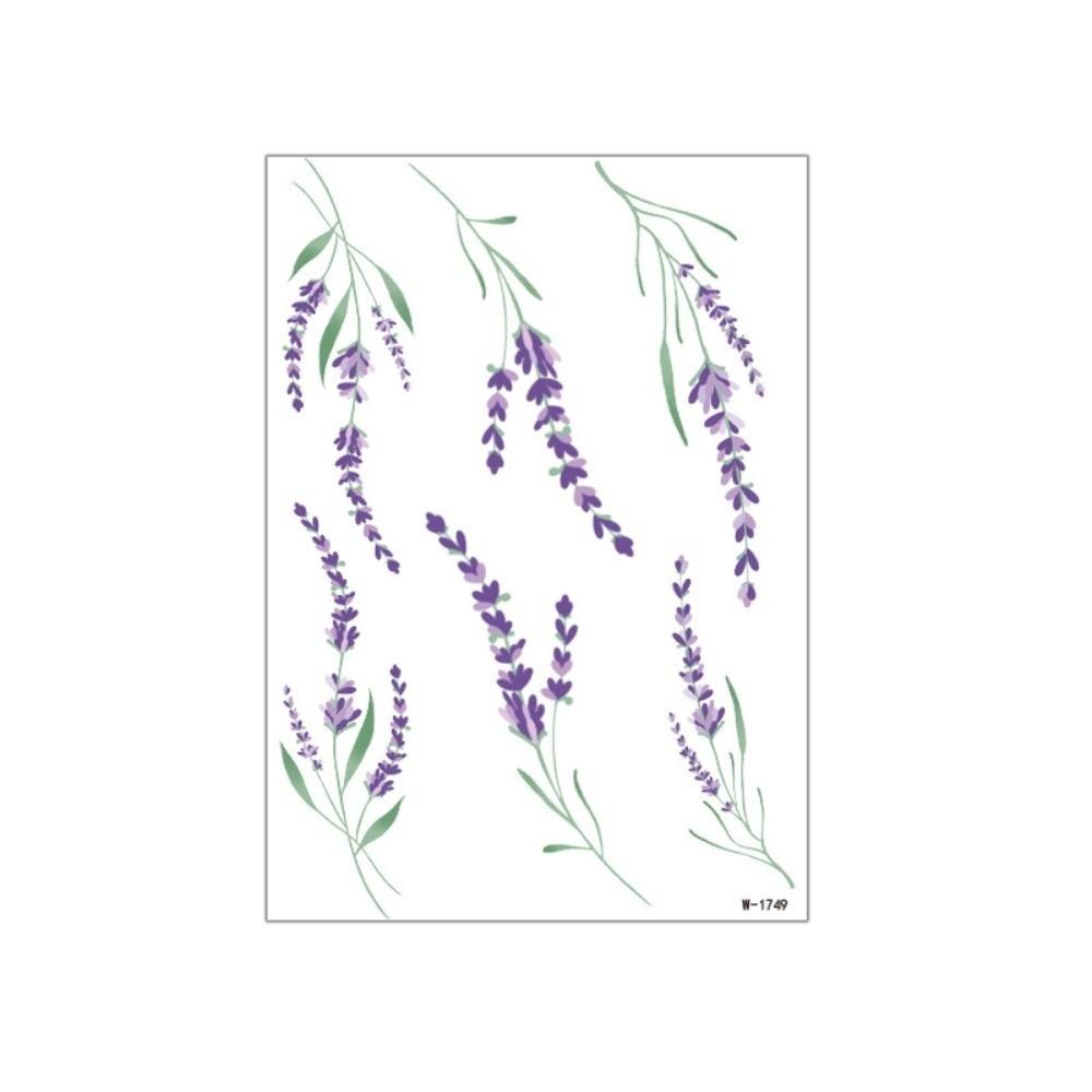 Realistic Rose Stickers Tattoo Stickers Disposable Elf Fairy Makeup Stickers  Body Art