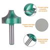 Alloy Router Bit 8mm Shank Collection Including Flat Ballnose V Shaped Cutters for Woodcrafts Projects