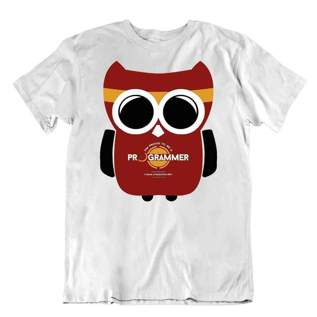 Programmer T-Shirt Science Teacher College Tee Cute Shirt 4XL