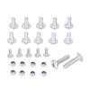 25PCS Motorcycle Mudguard Bolt Screw Nut Kit Stainless Steel 90149?06306 Replacement for Banshee