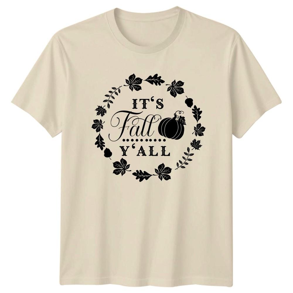 Its Fall Yall TShirt Fall Harvest Autumn Seasonal Gift For Him And Her
