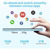 OUKITEL C33 Smartphone Pas Cher 15Go+256Go Telephone Portable Caméra 50MP 6.8" HD+ 5150mAh Smartphone Dual SIM/Face ID/GPS, Bleu