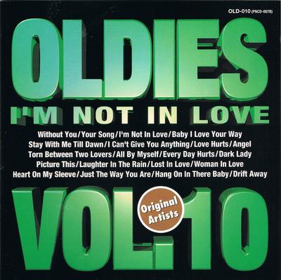 CD VARIOUS  Oldies Vol.10 Im Not In Love OLD010 MCPS 1996 Japan Music Others Used
