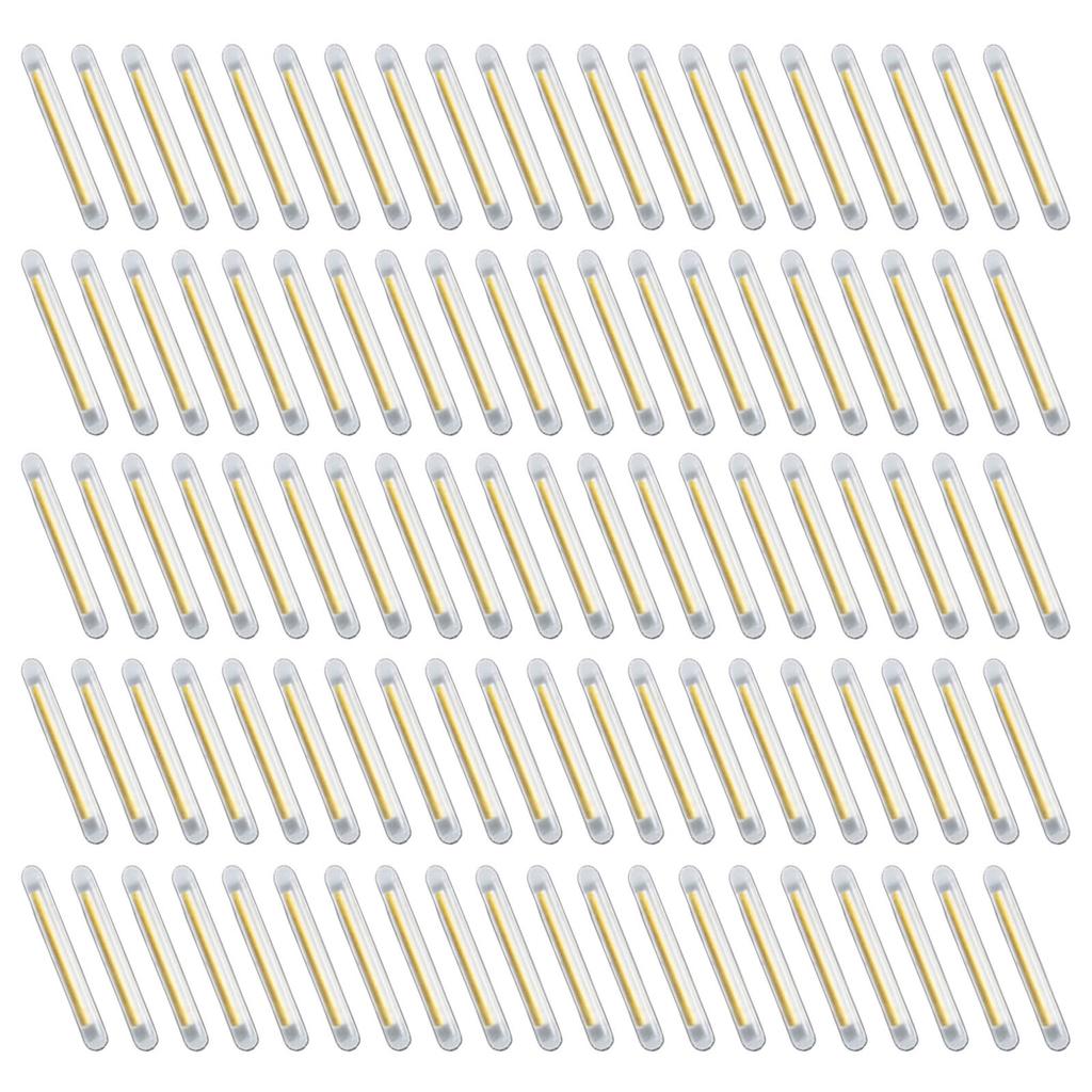 100 Stück Angel-Leuchtstäbe Leuchtspitze Outdoor Leuchtender Angelstab Angeln Grüner Fluoreszierender Leuchtstab Leuchtstäbe