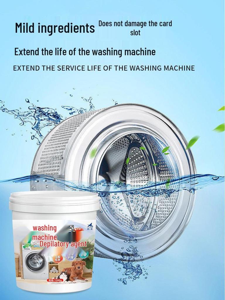 Wasmachinetrommel & Pulsator Reiniger - Sterke Vlekverwijderaar