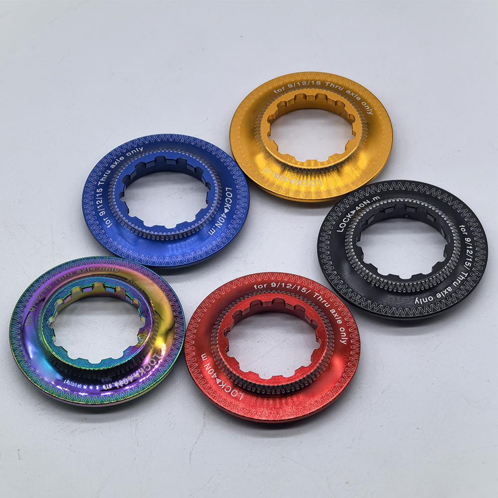 Bicycle Aluminium Centre Lock Ring Duo For Secure Disk Brake Setup On Your Ride