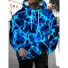 Autumn Men'S Leopard Print Hoodie 3D Printing Long Sleeve Pullover Casual Streetwear Cartoon Character Hoodie Man Hoodie