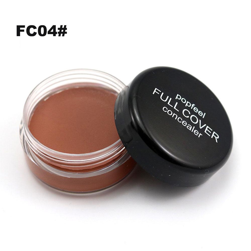 Popfeel Base Concealer Cream Face Cover Blemish Hide Dark Spot Blemish Eye Lip Contour Liquid Foundation