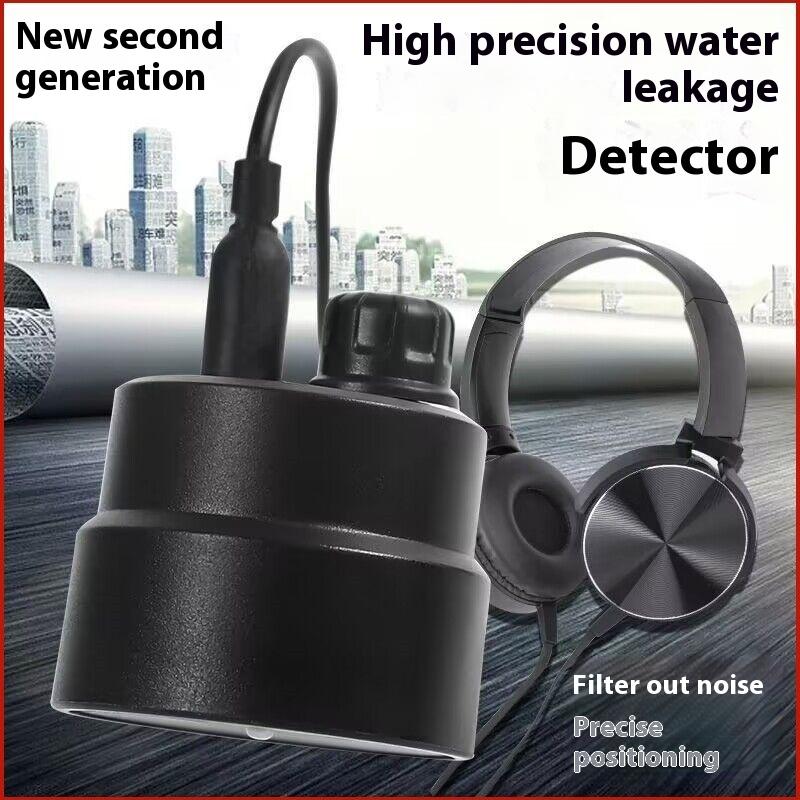 1 Set Water Cement Steel Pipe Wall Microphone Listen Detector Wall Pipe Leak Listen Detector Wireless 12Ma High Strength
