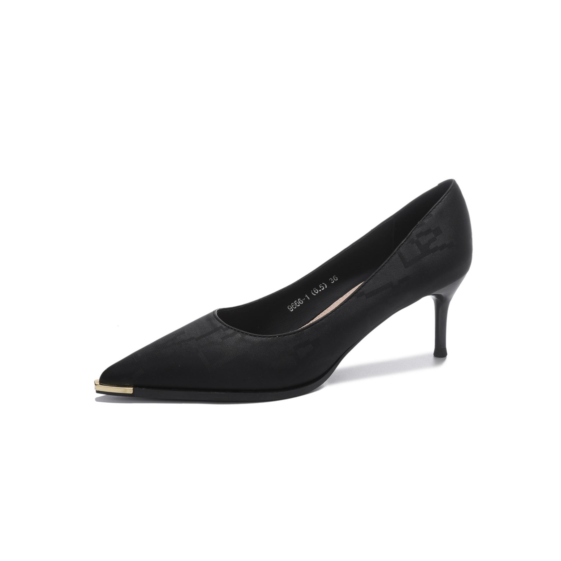 

Letter metal head thin heel high heels femininity daily white women s shoes 40