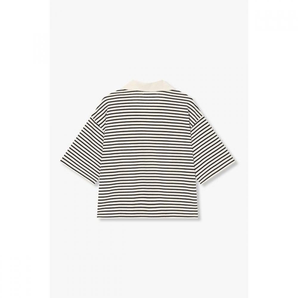 STUDIO TOMBOY STripe Collar ShorT Sleeve T shirT 9176222999