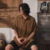Men's Ethnic Style Japanese Retro Short-Sleeve Loose Shirt