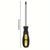 2-piece Screwdriver Set —— Made of Chrome Vanadium Steel, with Magnetic Tips and Non-slip Cushioned Grip Handles.