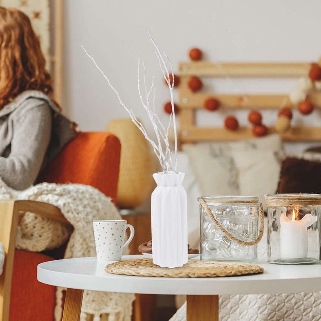 10 Pcs 50 Cm Dried Twigs Decorative Lights Branches Crafts Planta White Vases for Flowers Artificial Plants Indoor Tree