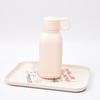 Custom Logo 450ML Portable Silicone Sippy Cup Cute Sports Inspired Drinking Water Bottle Straw School Feeding