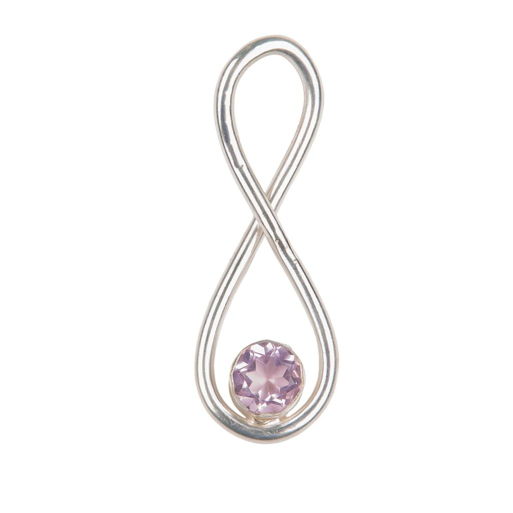 Morganite Gemstone 925 Sterling Silver Jewelry Handmade Pendant 1.66" For Women PP-20-11
