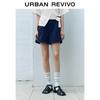 UR Women's Cotton Rolled-Hem Loose Shorts