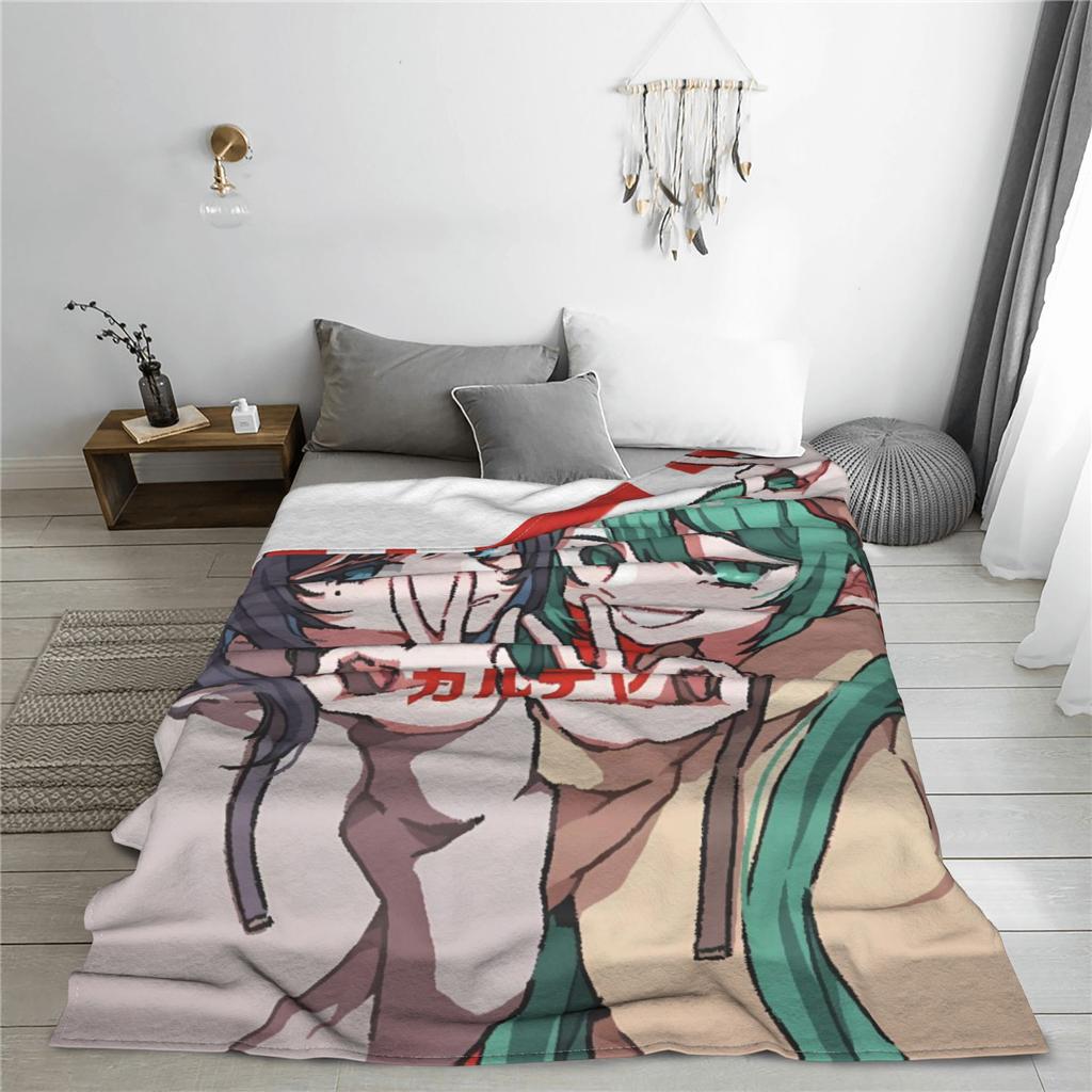 Ado WORLD TOUR Hibana Blanket Winter Soft Durable Throw Blanket for Boy Girl Couch Bed Graphic Bedspread Sofa Bed Cover