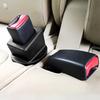 2Pcs Car Seat Belt Buckles Holder Universal Silicone Easy Access Vehicle Seatbelt Booster Automotive Safety Belt Fixer Accessories