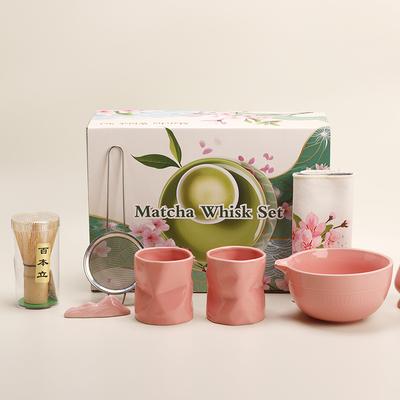 5/10PCS Matcha Whisk Set for Beginners Elegant Bamboo Wood Japanese Matcha Tea Making Kit with Whisk Holder Scoop Sifter