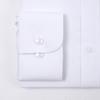 Renoma Wrinkle Free Pocketless Comfortable Modal Filafil Stretch White Long Sleeve Shirt Rzrsg0002 Wh