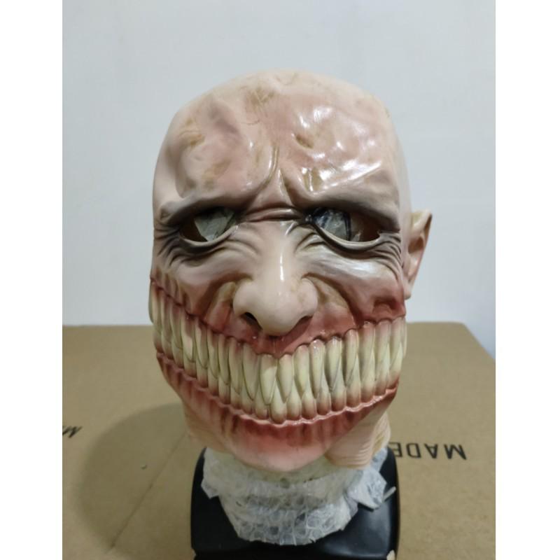 Halloween Clown Latex Mask - Vasago Devil Horror Headgear
