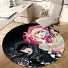 1pc Addams Family Wednesday6 Design Printed Area Round Carpet for Bedroom Living Room Home Decor Rugs Mat Non Slip Mat Rug for Bedside