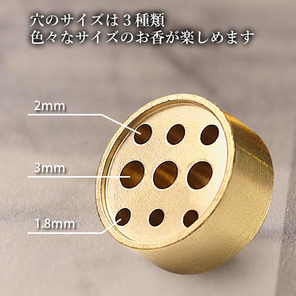 Incense holderStick holderCylindricalIncense burnerSimpleIncense Stick holderDurableEasy useCompactPortableMiniElegantMeditationStudy