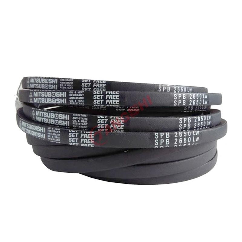 SPZ Type Agricultural Machinery V-Belt Industrial Triangle Belt SPZ 487 650 710 750 800 850 900~SPZ 1087 Transmission Drive Belt
