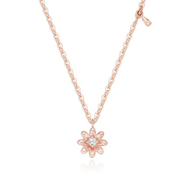 Lloyd Petit Daisy 10K Gold Necklace Lnt25011T