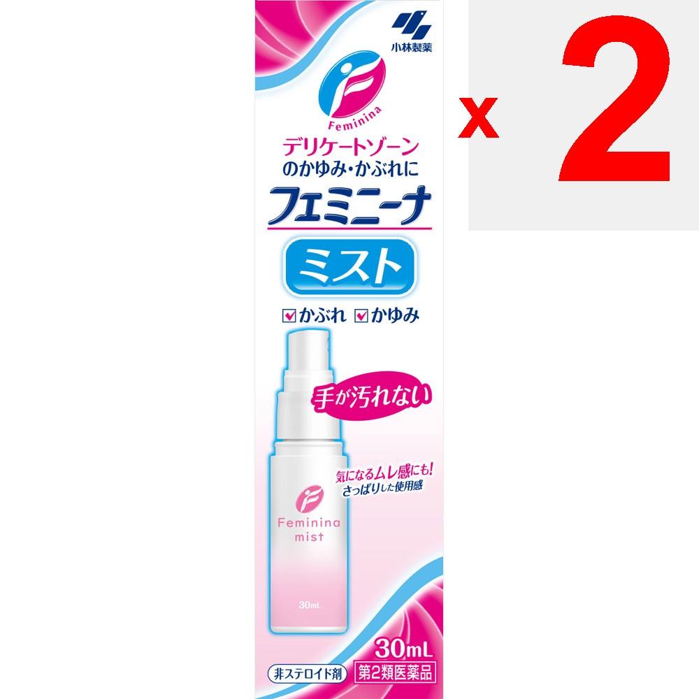 KOBAYASHI Pharmaceutical Feminina Mist 30ml Other (check Locks, Tongue Cleaners, Etc.) Indications: Itching, Rashes, Eczema, Insect Bites, Dermatitis,