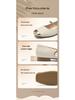 Augusden Women's 2025 Mary Jane Summer Shoes: Beautiful, Skirt-Friendly, Shallow Mouth, Leather Commuting Flats