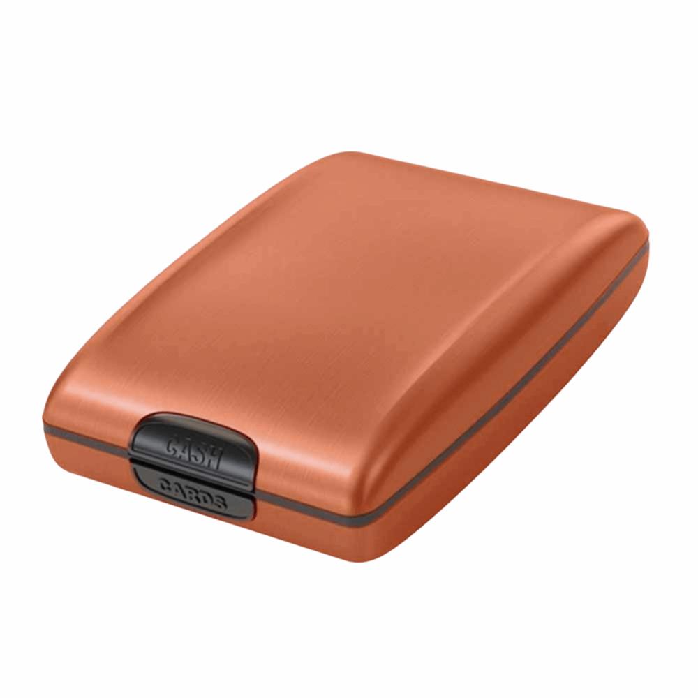 

Large Capacity Credit Cards Holder Card Case Aluminum Alloy Passport Wallet Waterproof Hard Case Airplane Ticket Protector Men