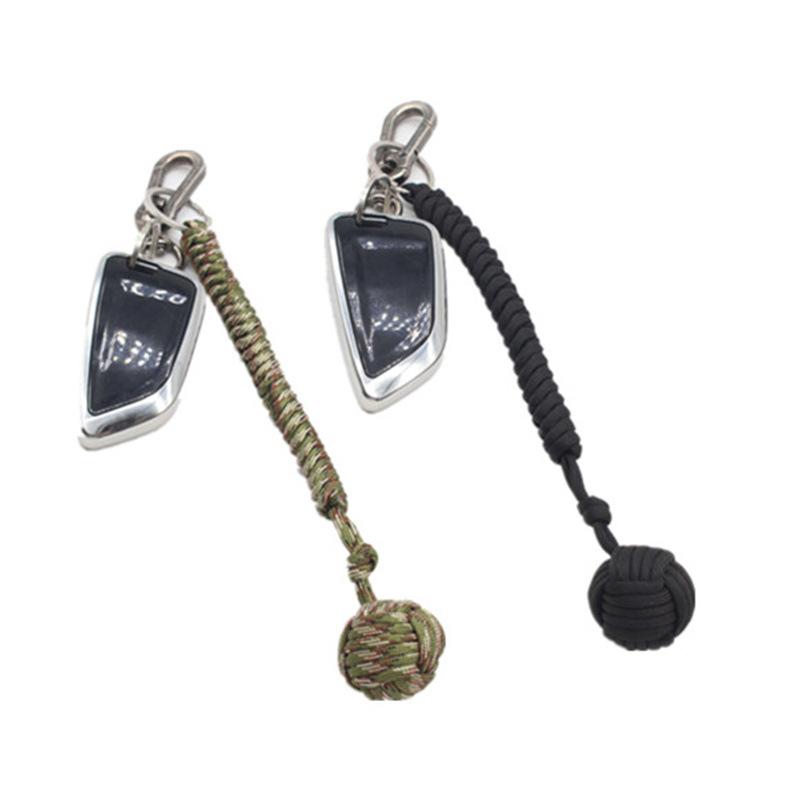 Umbrella Rope Mountaineering Chain Key Chain Seven Core Umbrella Rope Hand Woven Key Chain