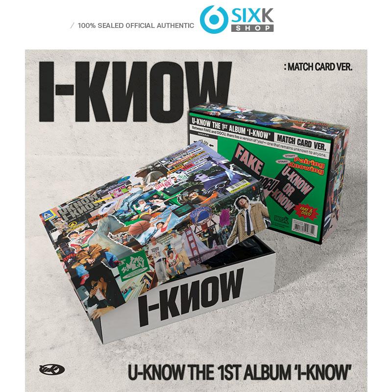 

[Предзаказ] U-KNOW Первый альбом [I-KNOW] Версия с карточкой-спичкой [NO POB]Match Card Ver.