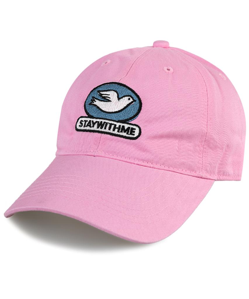 Wig Stay With Me Washed Ball Cap - Light Pink