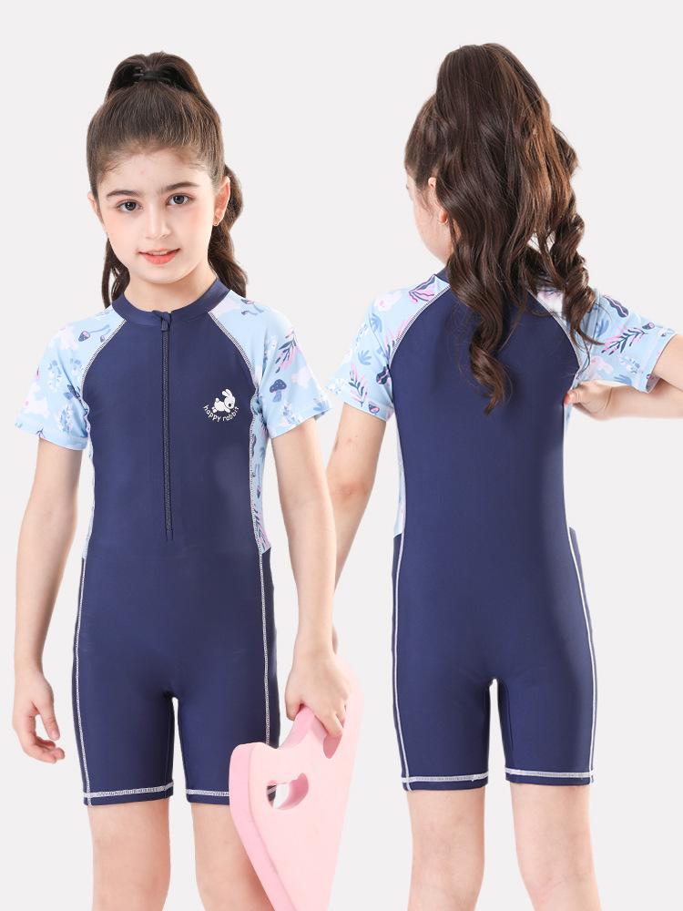 2025 Kids' Professional Swimwear Set - Medium & Large Sizes for Girls