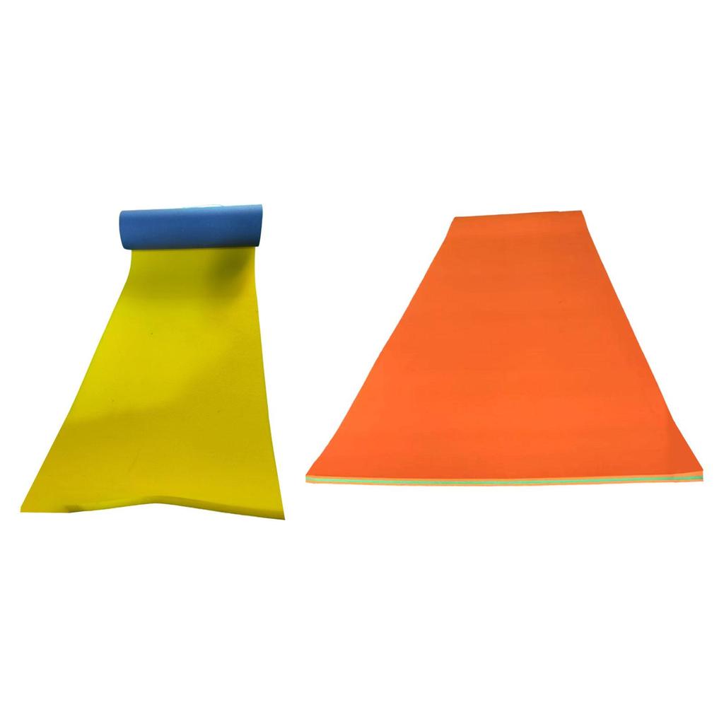 Wasserschwimmmatte Liegematte Wassermatte 1,8m x 0,55m Schwimmmatte Schwimmer