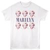 T-shirt Homme Répétition Photo Marilyn Monroe