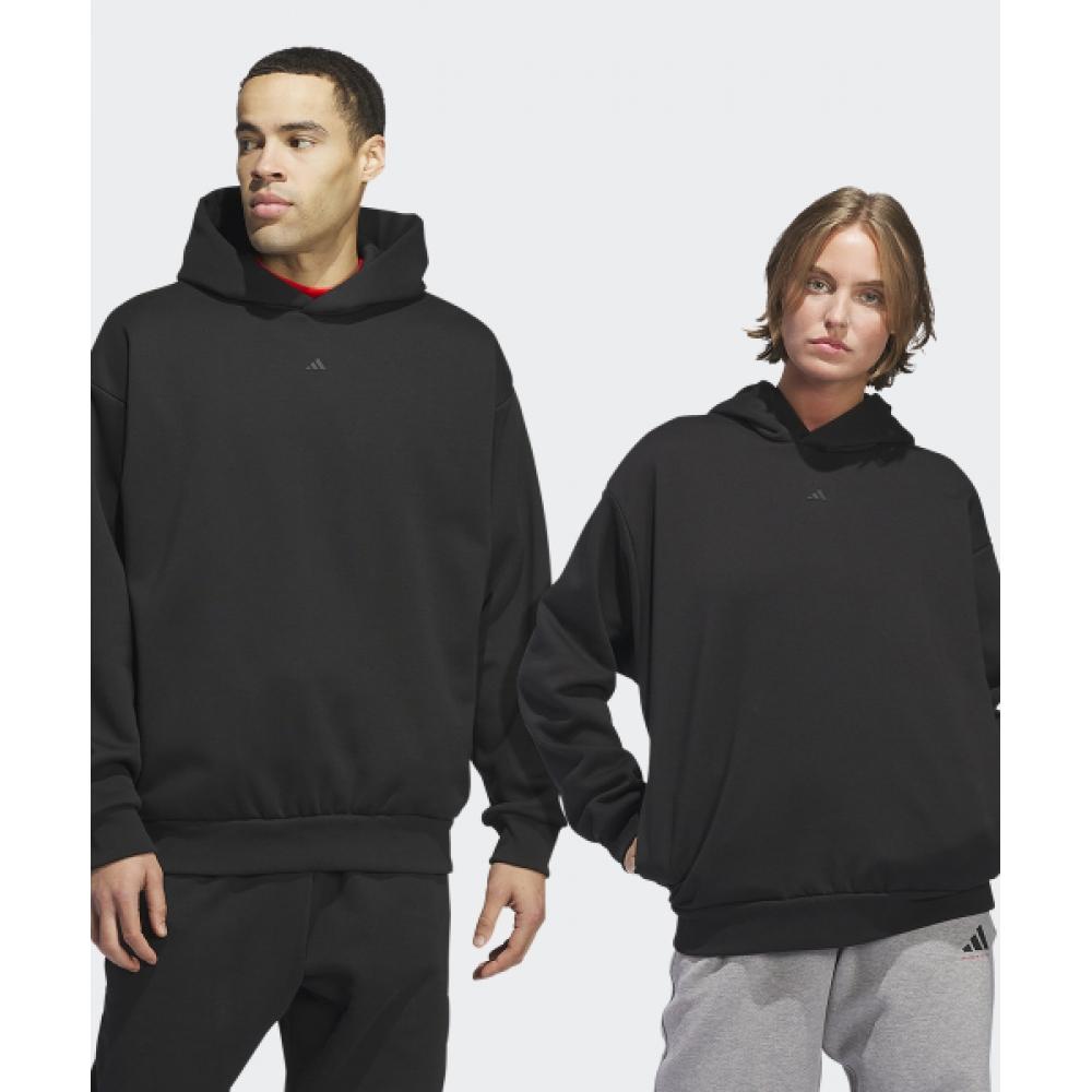 Adidas Basketball Hoodie   Black Iz4907