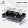 CAMELJEANS Portable Folding Charcoal BBQ Grill