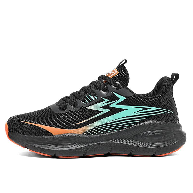 2025 new ultra-light fashion soft-soled sports shoes men's waterproof and non-slip running shoes versatile casual trend men's shoes