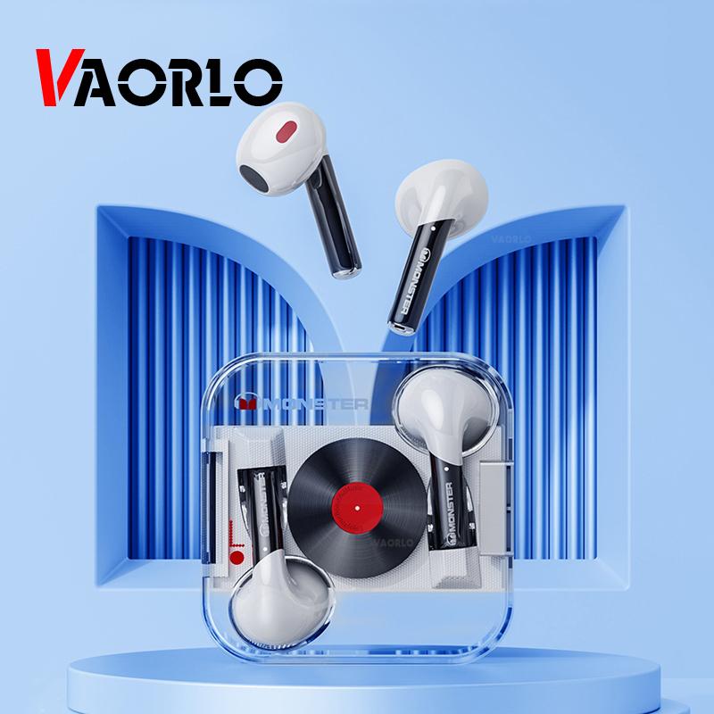 

VAORLO XKT01 Беспроводные наушники с тяжелыми басами HD с шумоподавлением и микрофоном Hi-Fi стерео для iphone 13pro 14 Xiaomi Huawei Водонепроницаемые