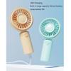Portable Handheld USB Mini Fan with One Button 3 Speed Use for Dorm Rest, Office Desk, and Daily Carry Cooling