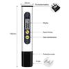 High Precision 0-9990 Ppm Digital Display Water Quality Tester TDS Meter Water Test Pen PH Meters