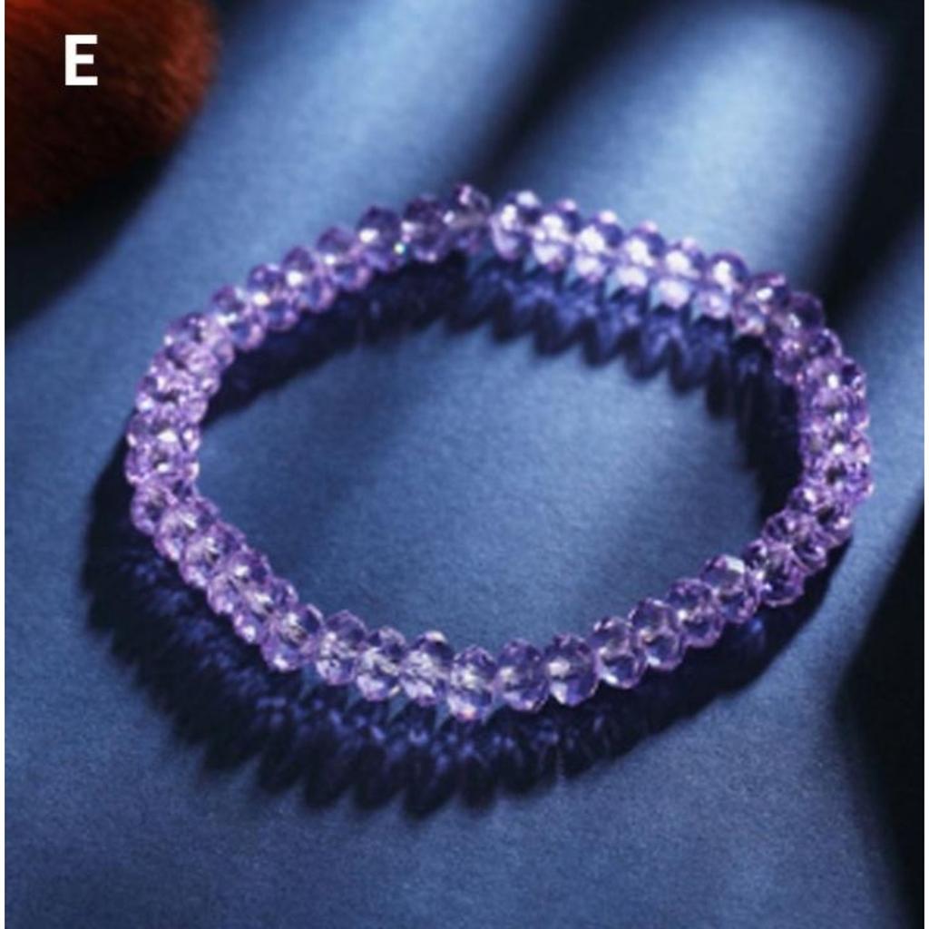 Northern Lights Bracelet Square Crystal Bracelet Exquisite Luxury Fashion Jewelry Women Girls Adjustable Stretch Link Chain Bracelets