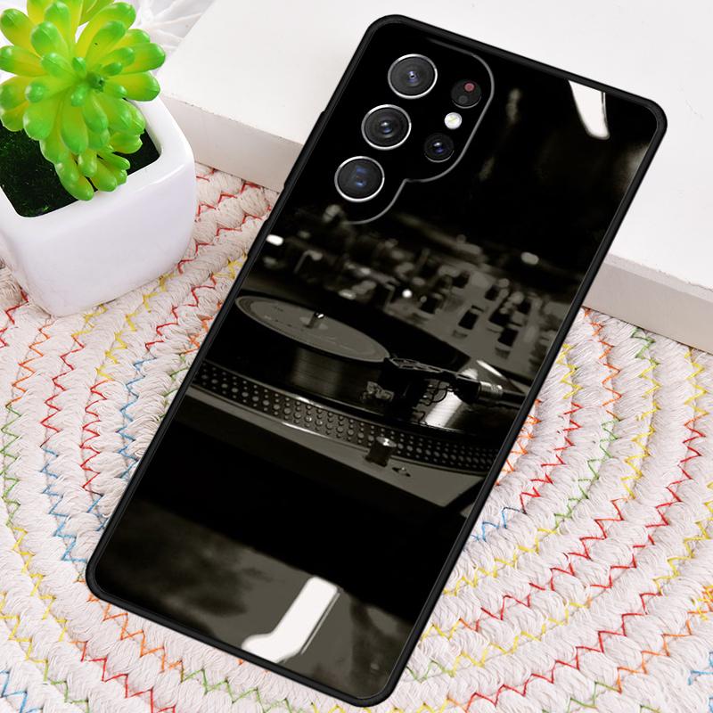 Electronic Music DJ Controller Mixer Soft Phone Case for Samsung Galaxy Note 10 Pro S26 Ultra S23 S24 FE S25 S21 S22 PLUS Cover
