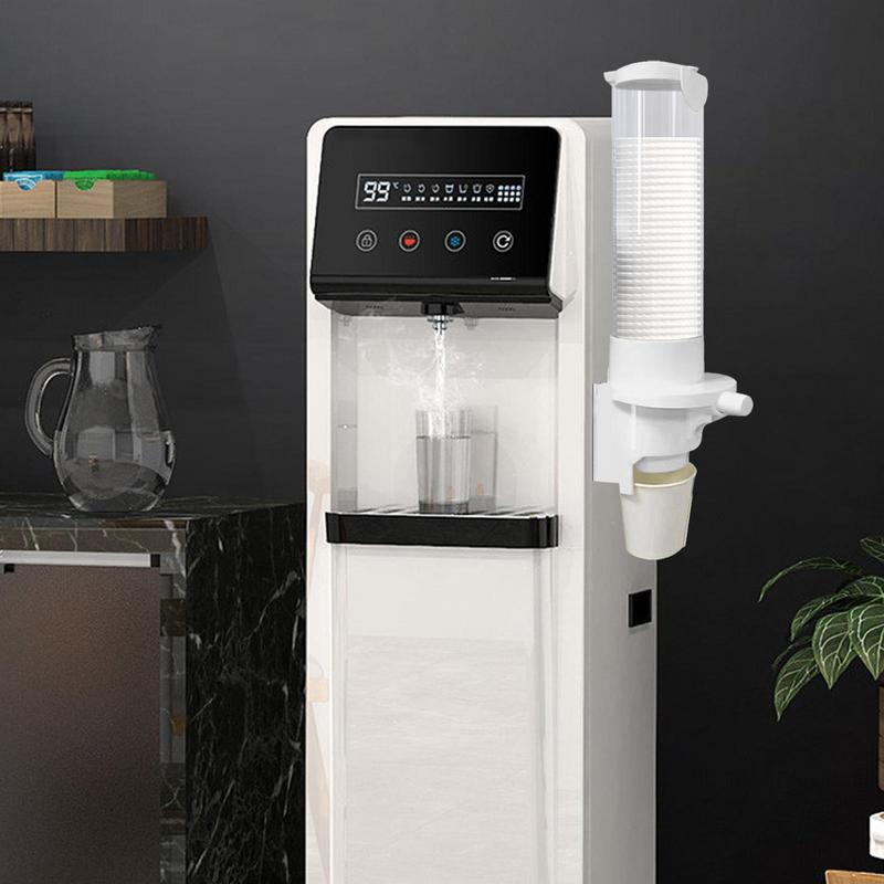 

Dustproof Paper Cup Dispenser Wall-Mounted Water Dispenser Cup Holder Cup Container Paper Cup Frame Water Cooler Cup Holder China Mainland