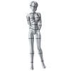 TAMASHII NATIONS S.H.Figuarts Body-chan -Wireframe- (Gray Color Ver.) Approximately 135mm PVC & ABS Painted Movable Figure